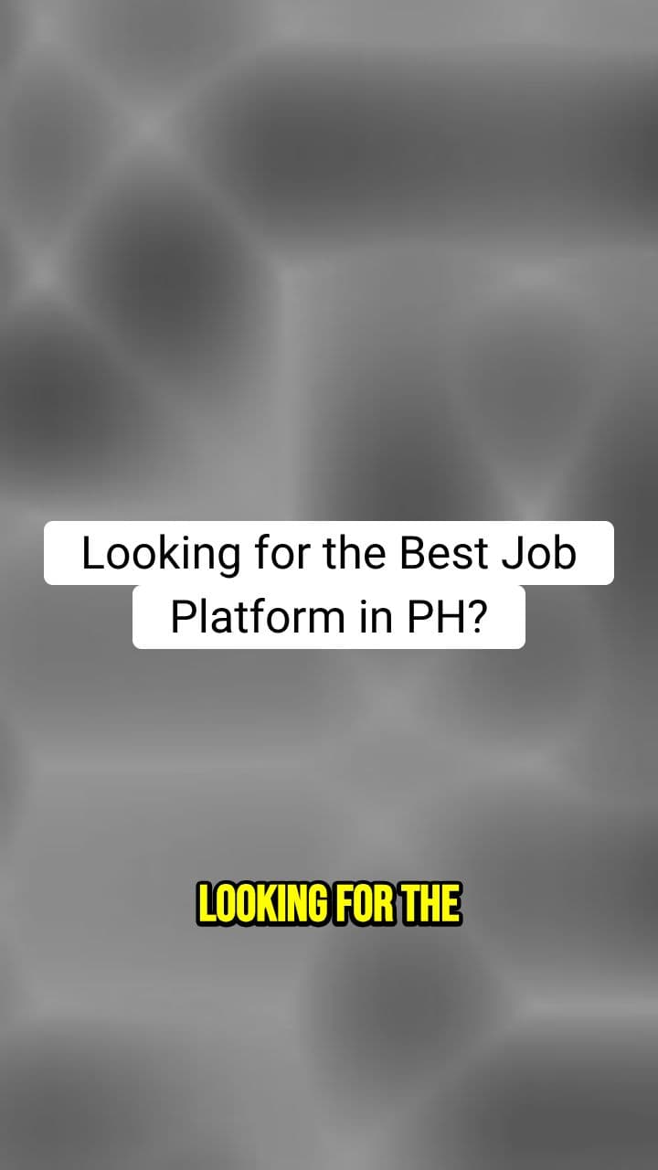 Best Job Platforms in PH