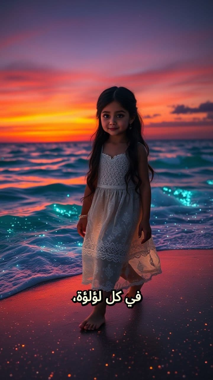 نور واللآلئ المسحورة