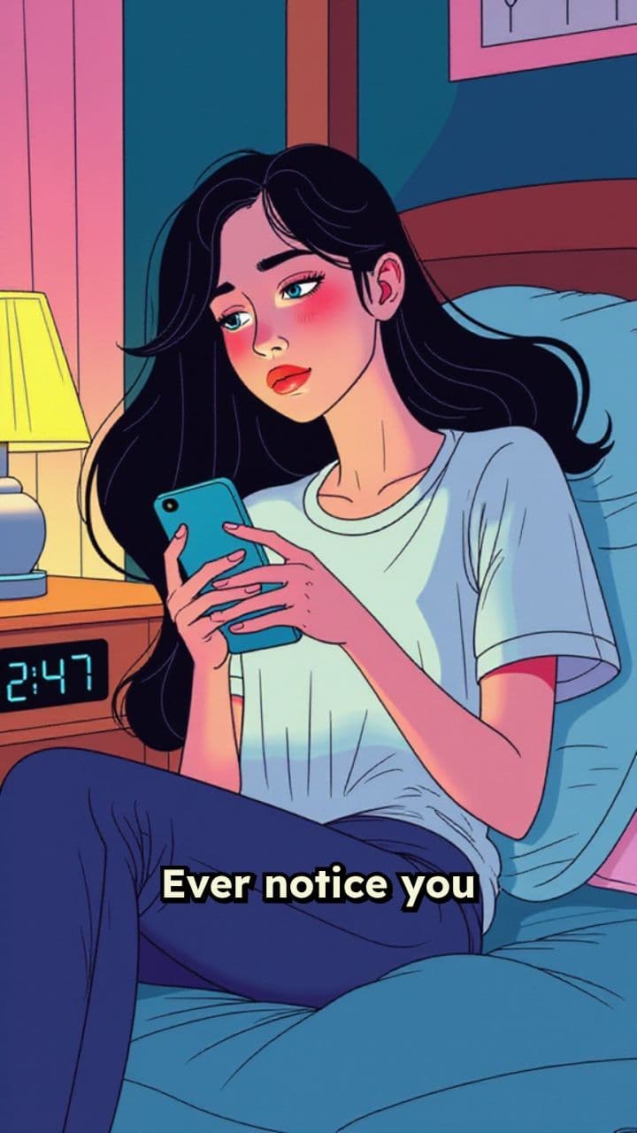 Midnight Scrolling: The Struggle to Sleep