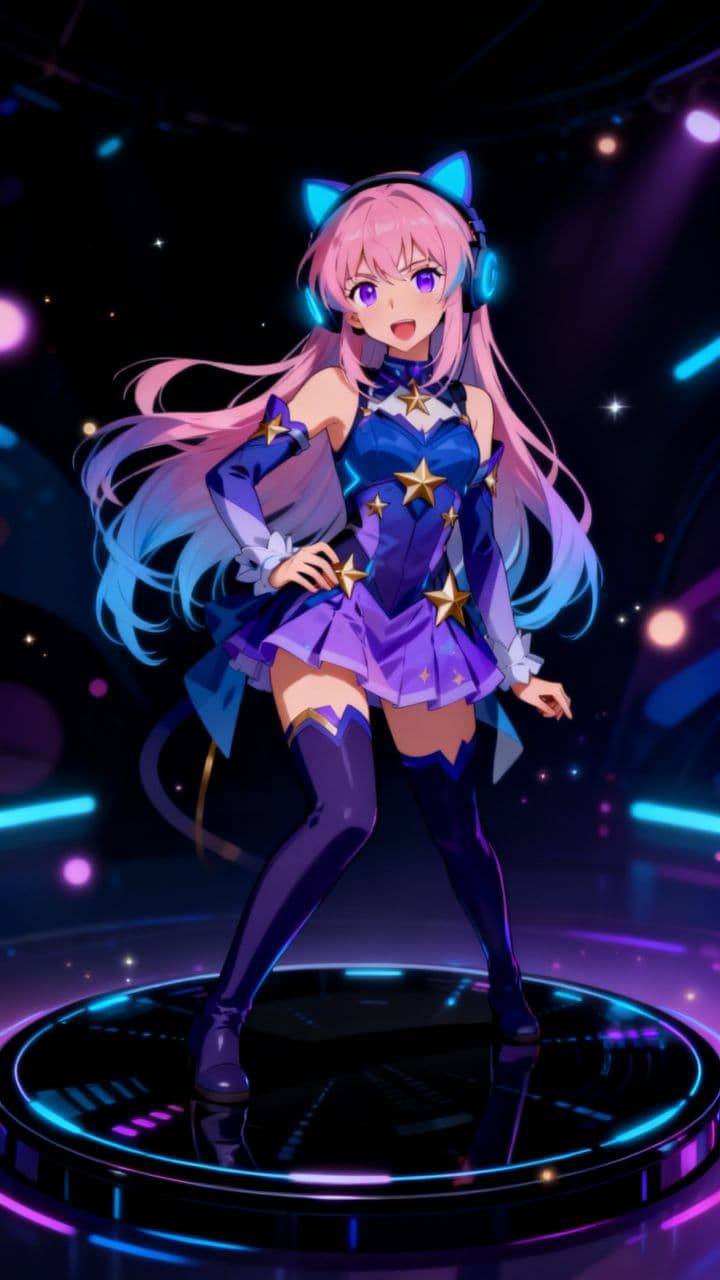 Nova Akari's Holographic Dance Performance