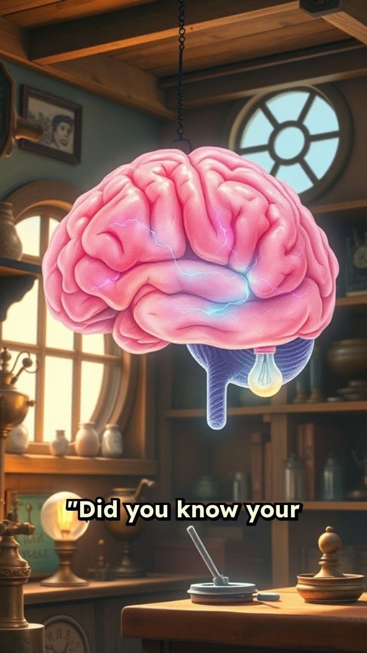 Your Brain Can Power a Lightbulb