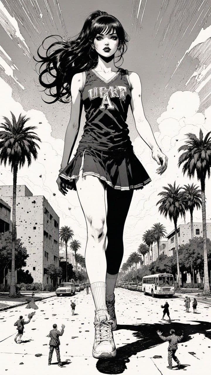 Attack of the 50 Foot Cheerleader Scenes