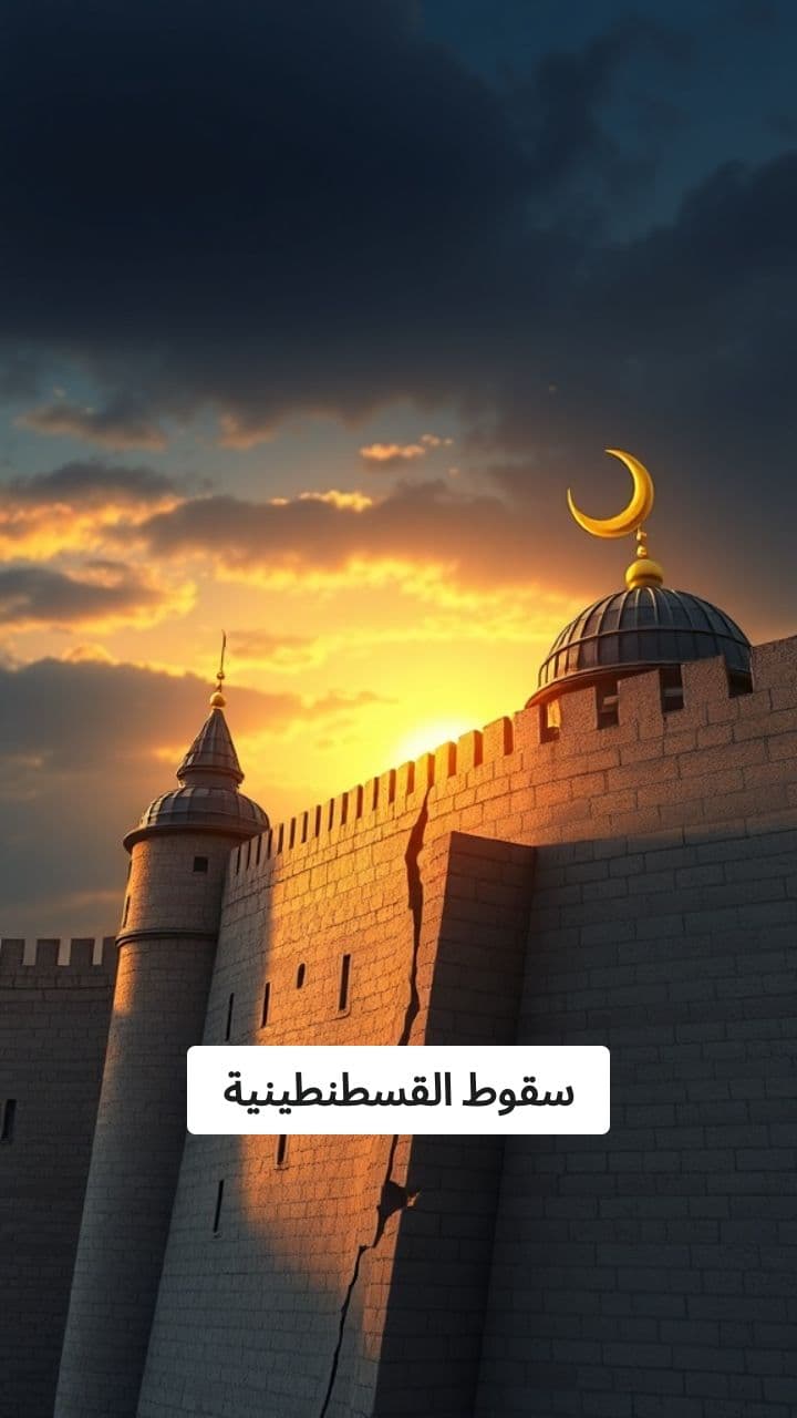 سقوط القسطنطينية عام 1453