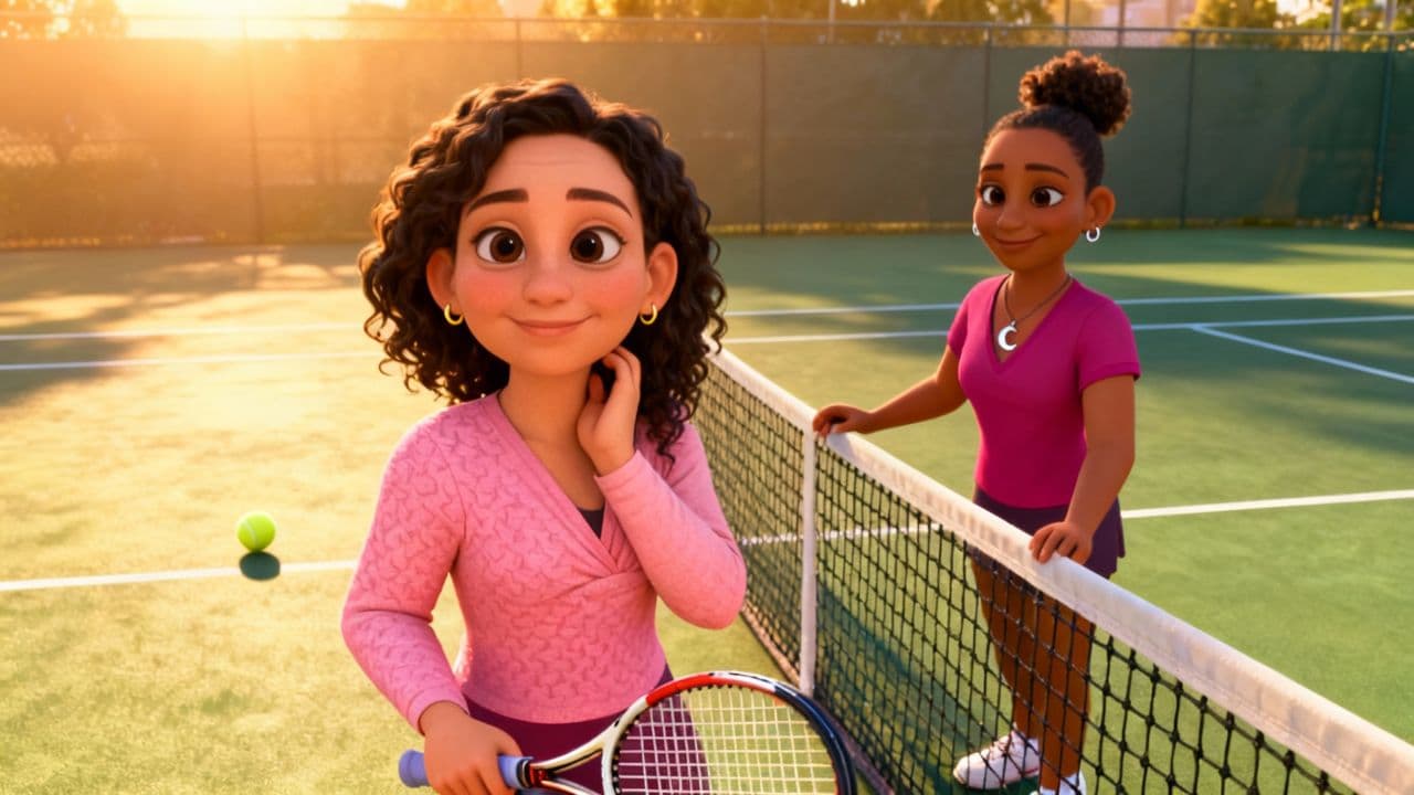 #6854 Tennis Court Connection