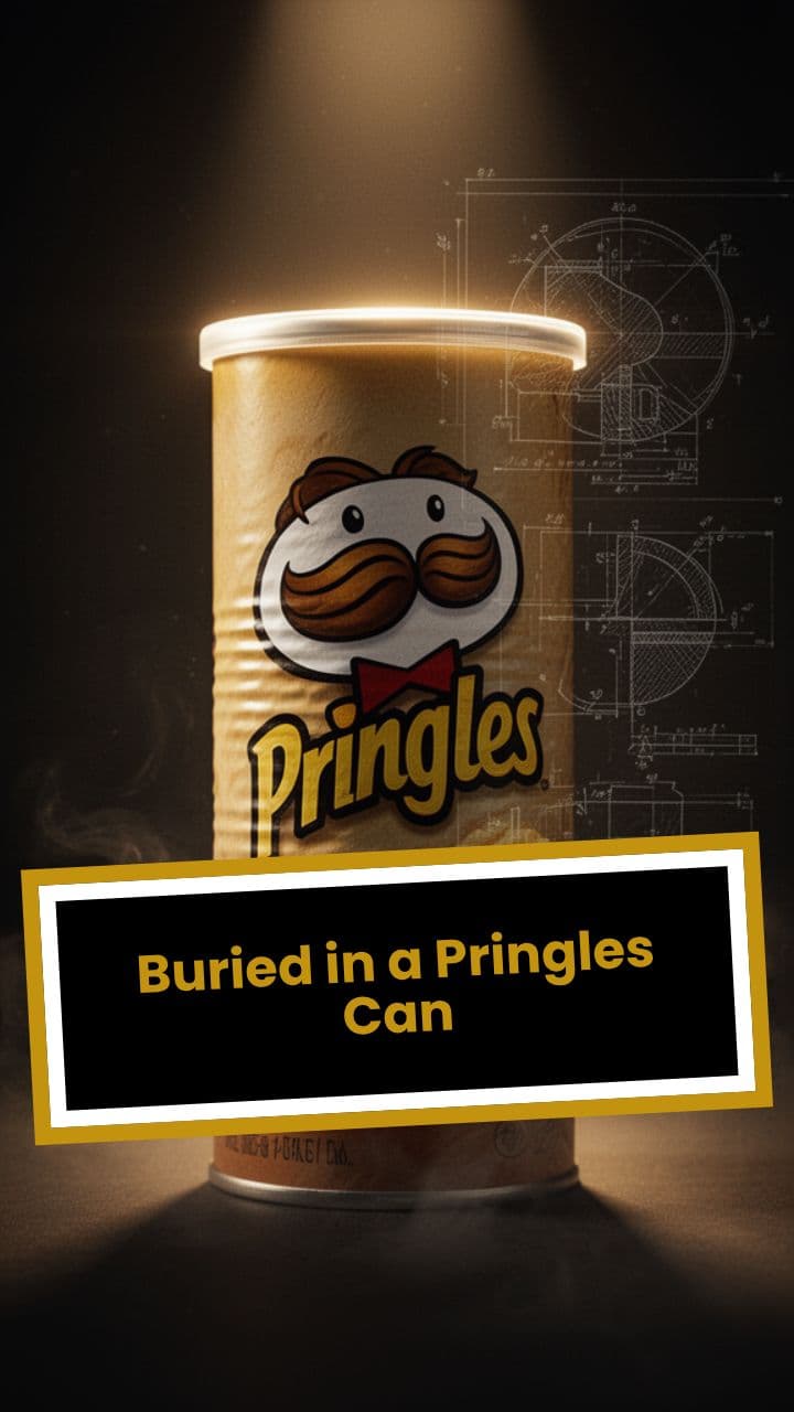 Buried in a Pringles Can