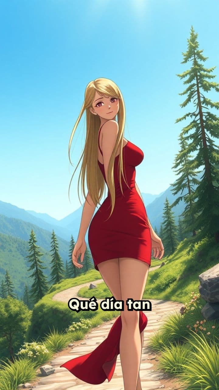 El Águila y la Chica de la Montaña