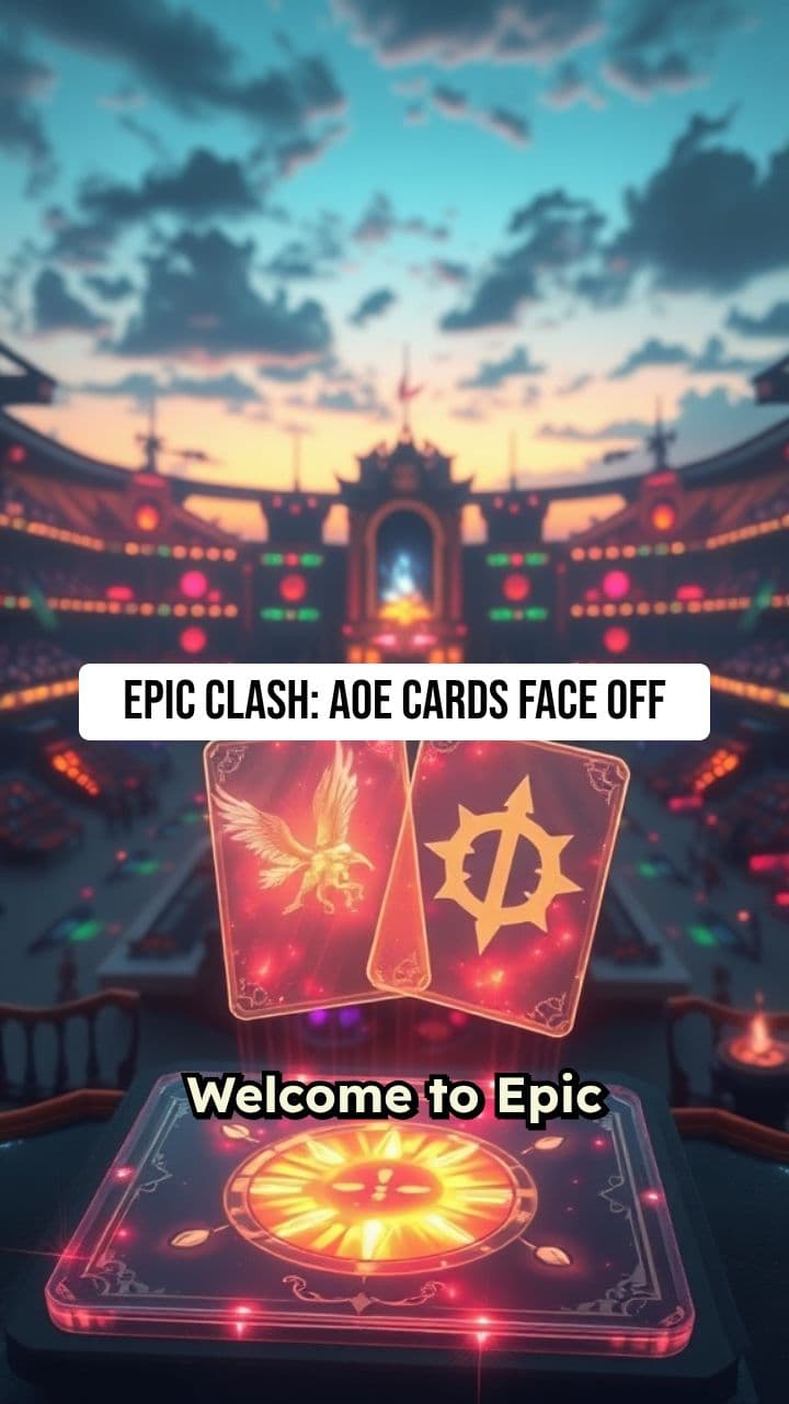 Epic Clash: AOE Cards Face Off