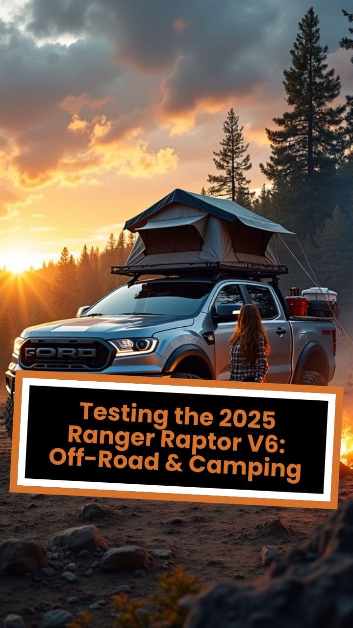 Testing the 2025 Ranger Raptor V6: Off-Road & Camping