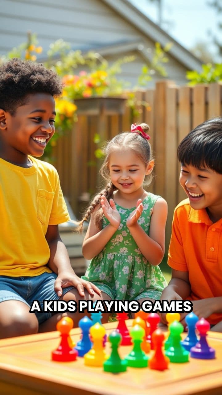 Kids Playing Games for Fun