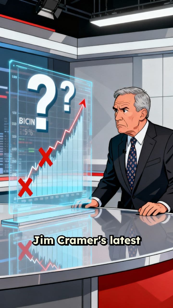 Cramer Questions Bitcoin's $1 Million Predictions