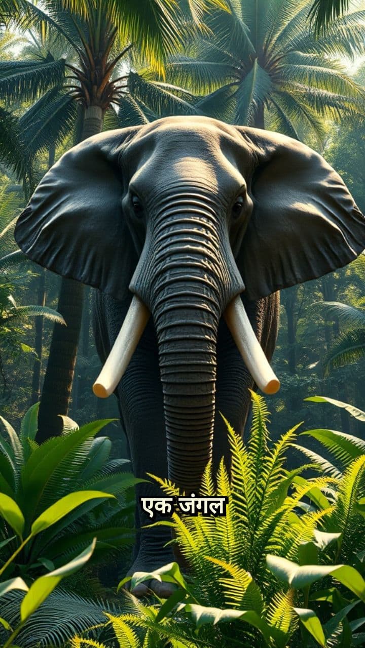 चींटी और घमंडी हाथी