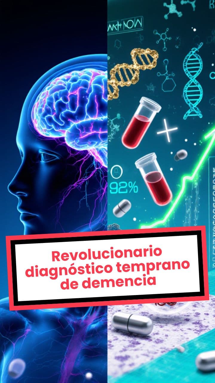 Revolucionario diagnóstico temprano de demencia