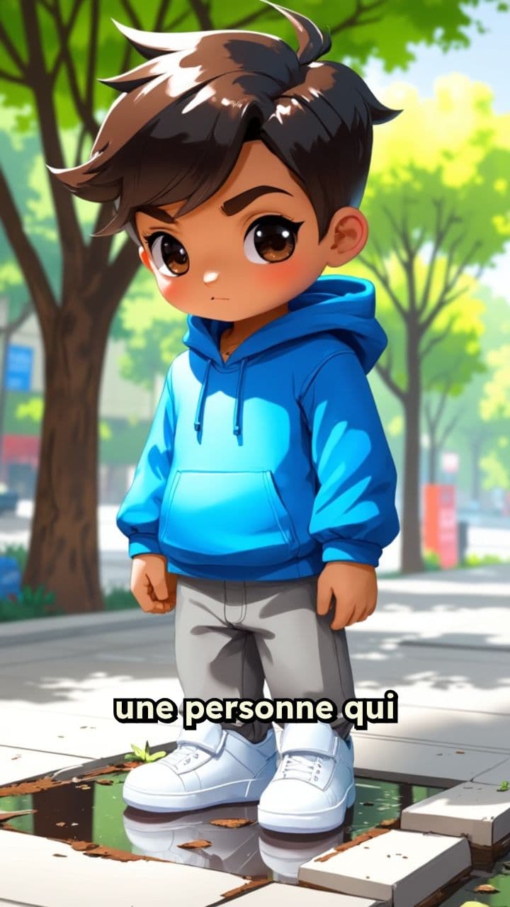 Regard sur une flaque d'eau