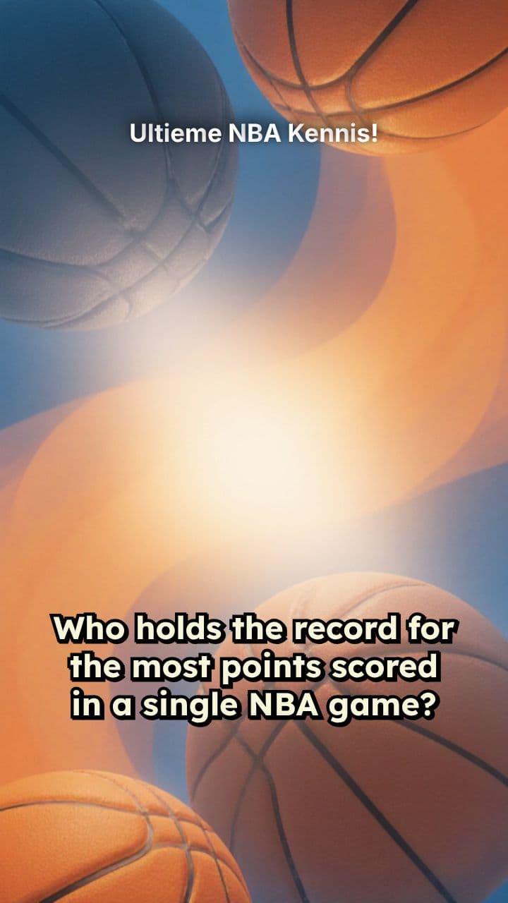 Ultieme NBA Kennis!