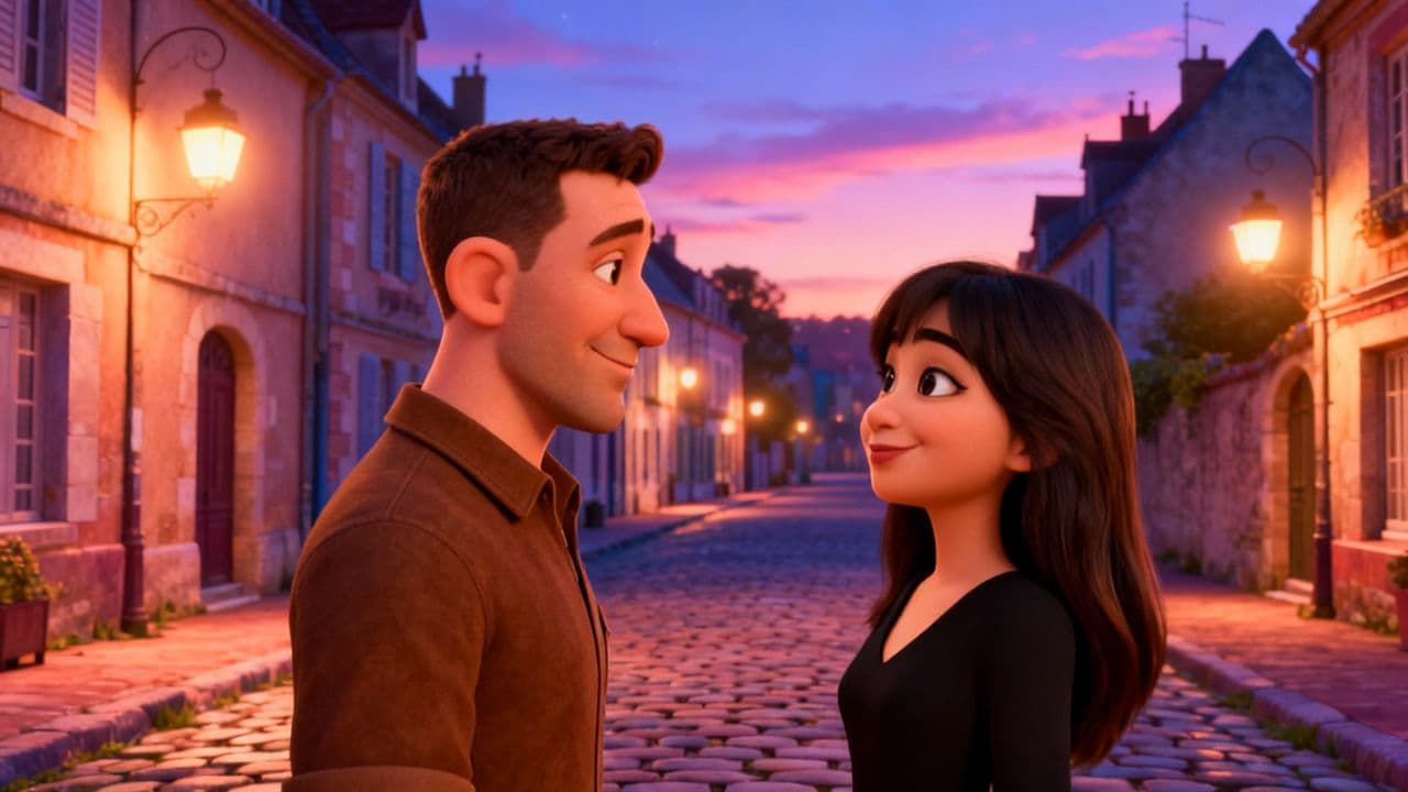 #7236-A Love Story in Burgundy