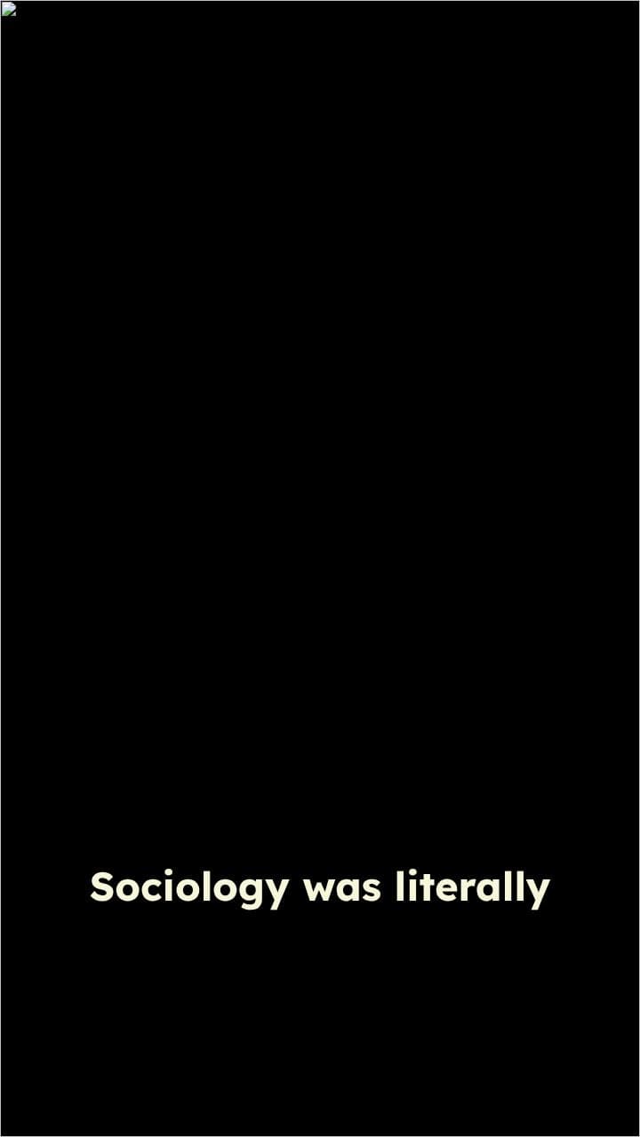 The Birth of Sociology in Crisis
