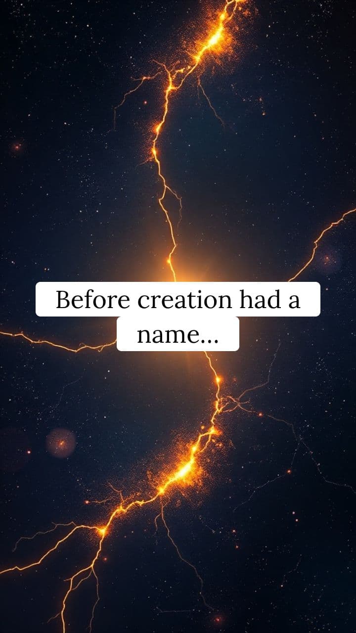 The Cosmic Thread of Creation