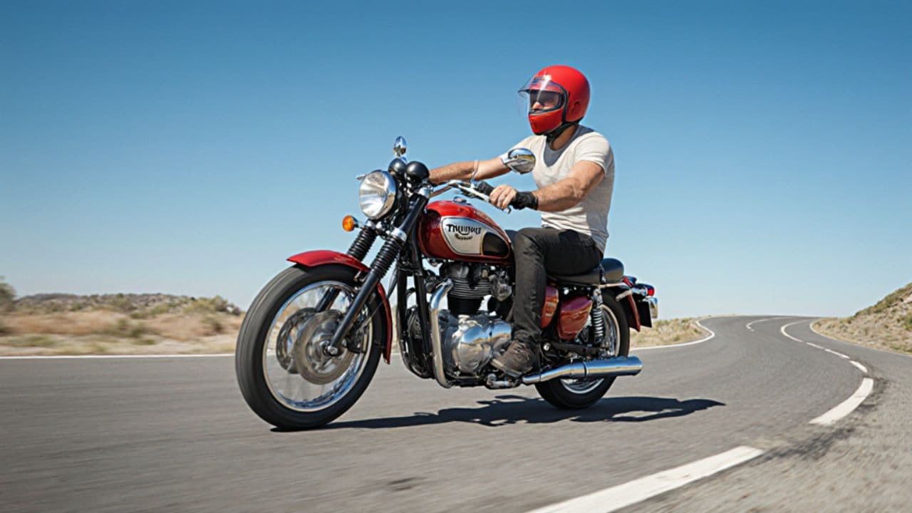 Riding the Edge: Triumph on the Cliff