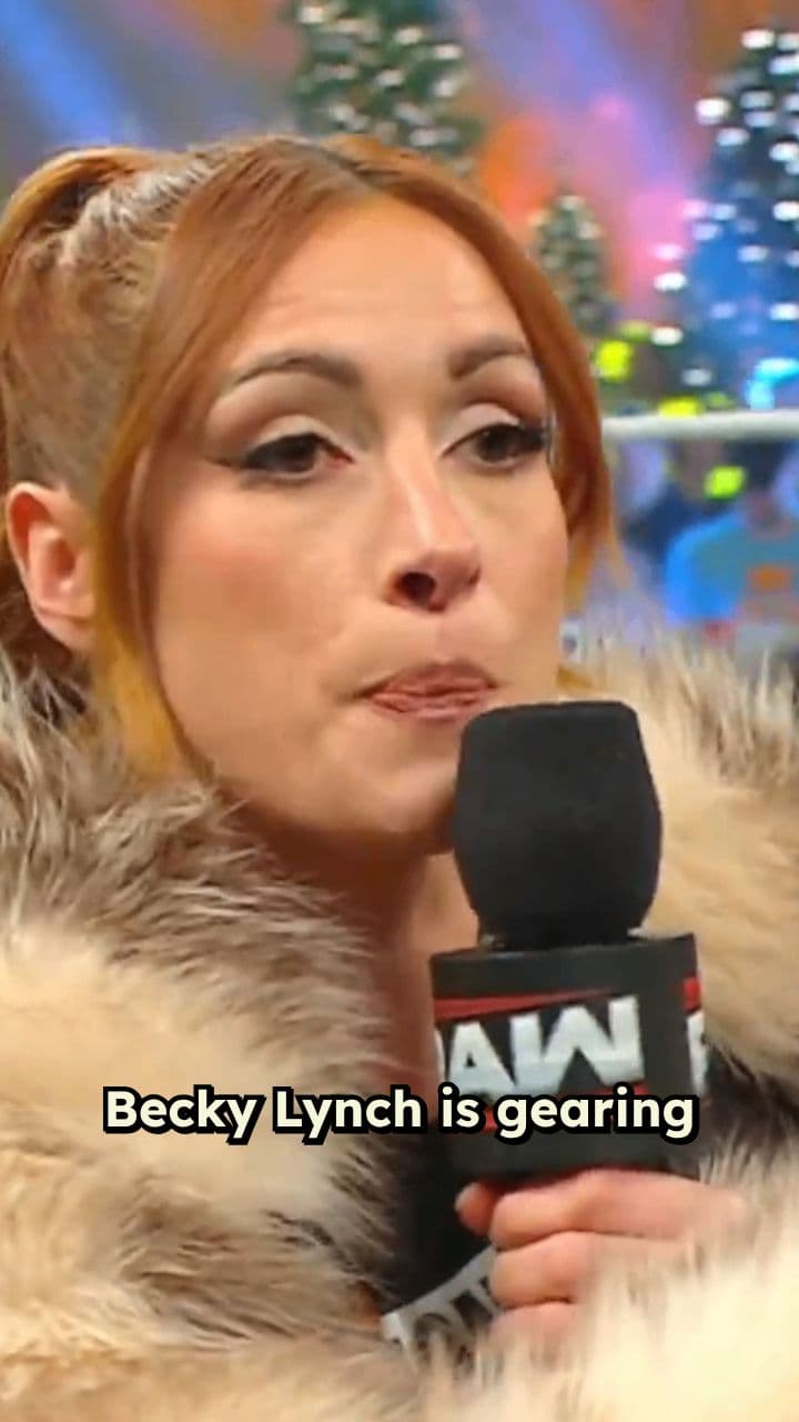 Becky Lynch vs Maxxine Dupri Set for Raw