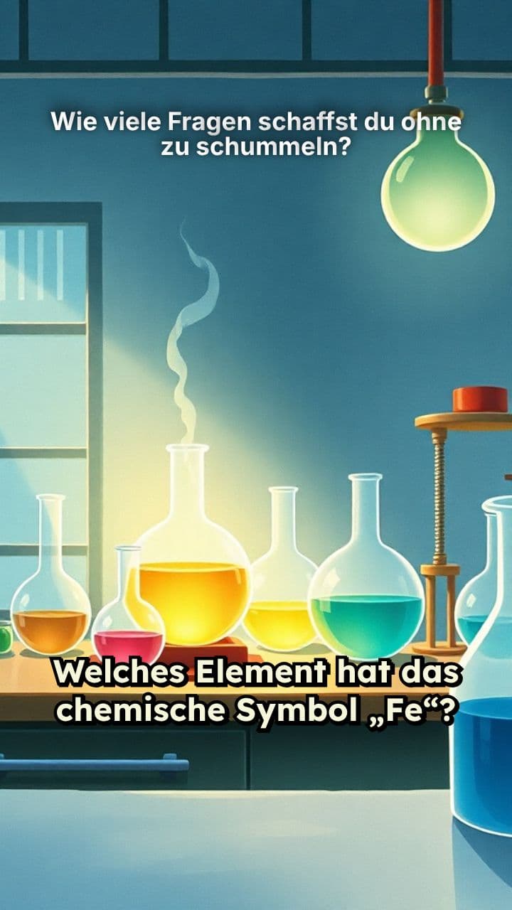 Wie viele Fragen schaffst du ohne zu schummeln?