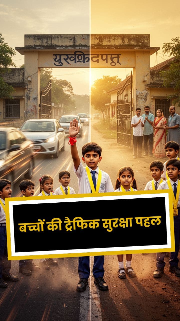 बच्चों की ट्रैफिक सुरक्षा पहल