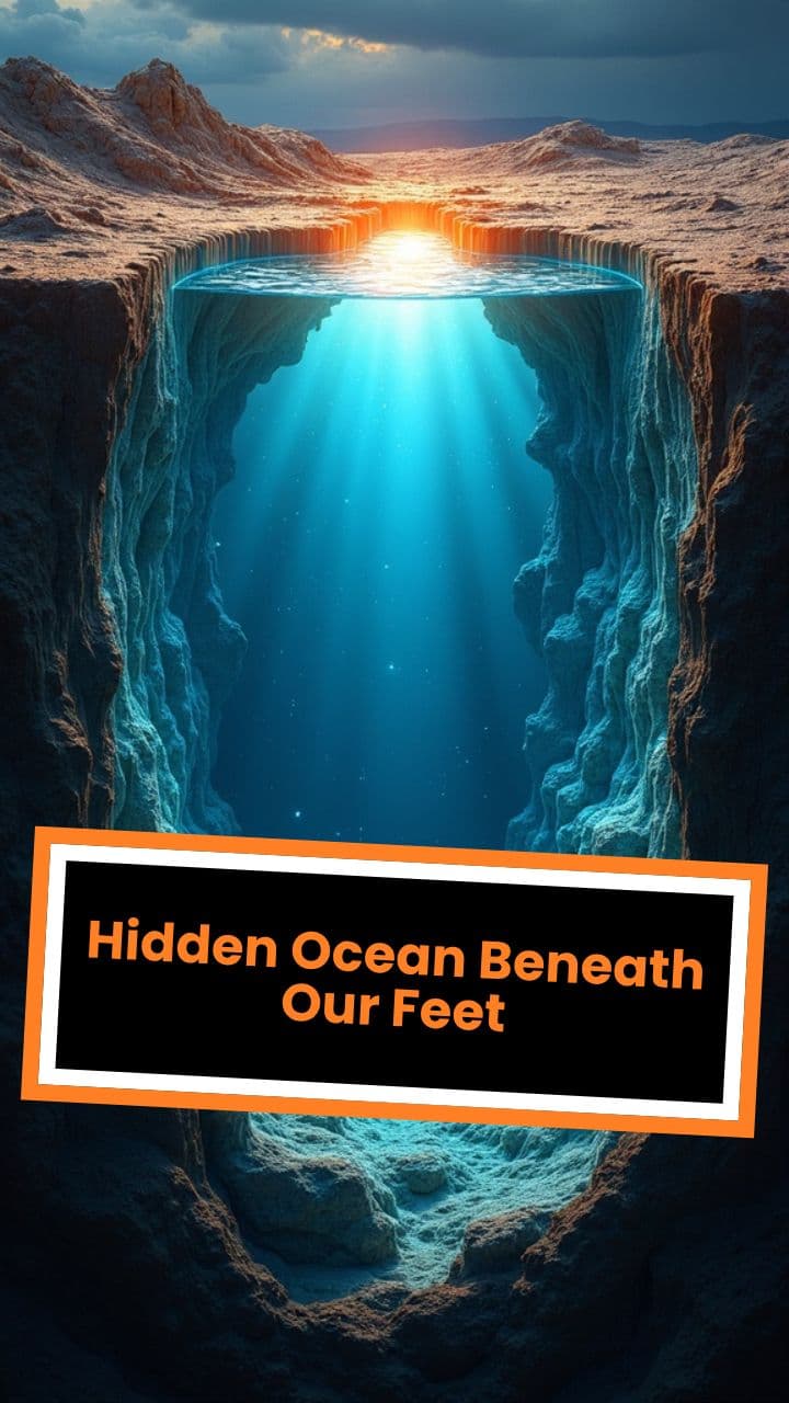 Hidden Ocean Beneath Our Feet