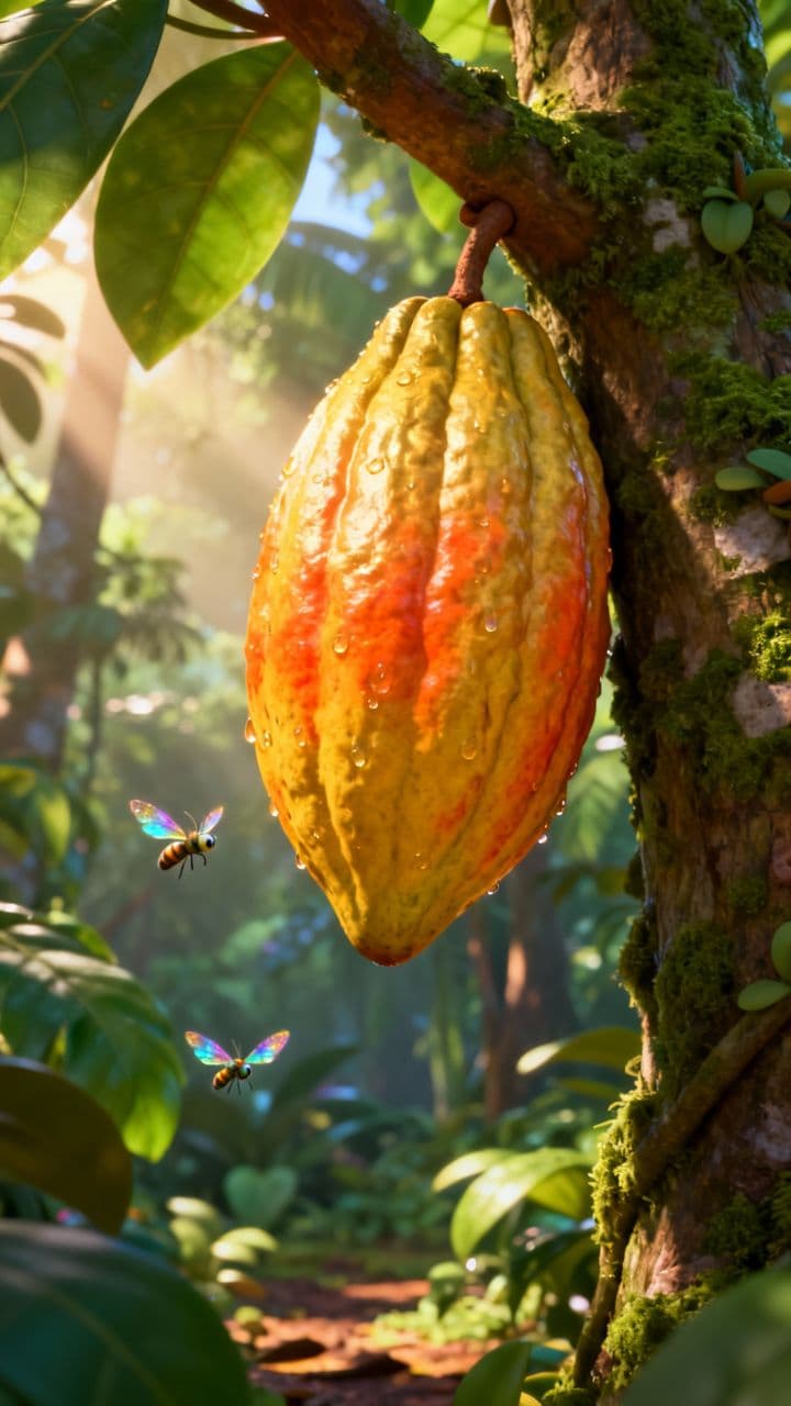 Del cacao a la leche en polvo