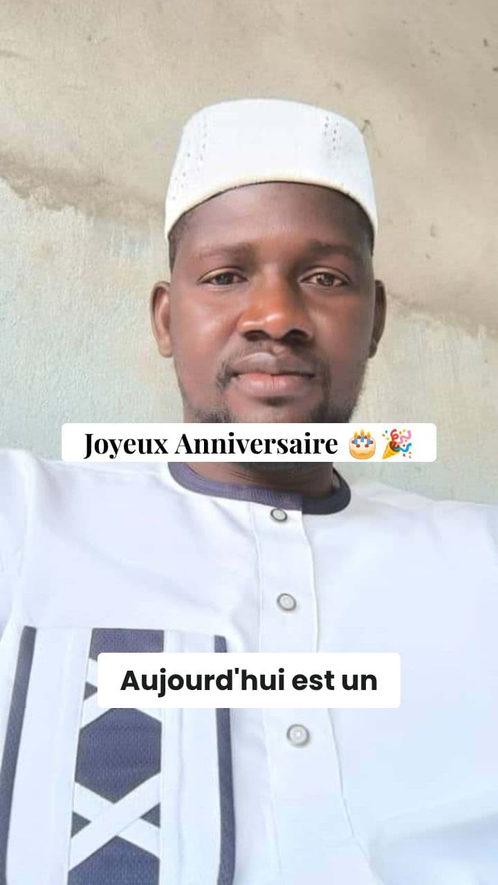 Joyeux Anniversaire Émouvant