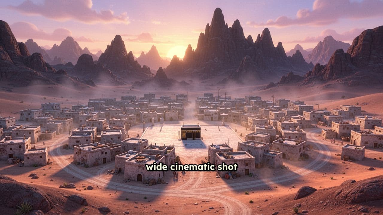 Dawn Over Ancient Mecca