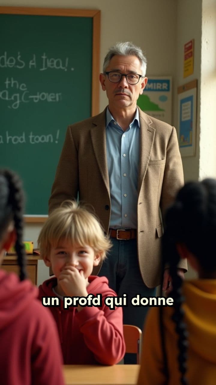 Un prof et des blagues nulles
