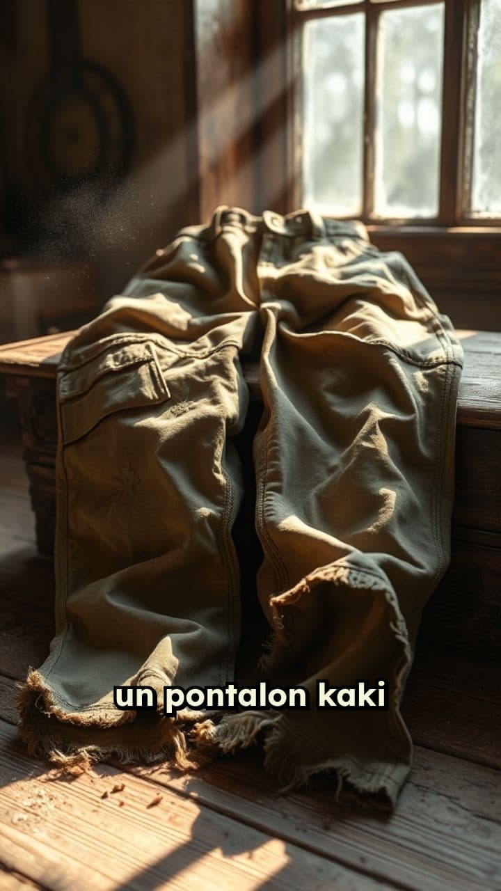 Pantalon kaki de 200 ans
