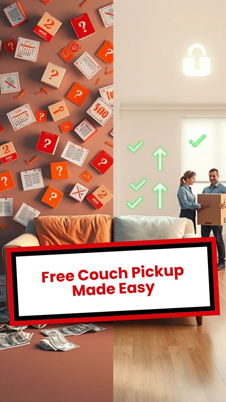 Free Couch Pickup Made Easy