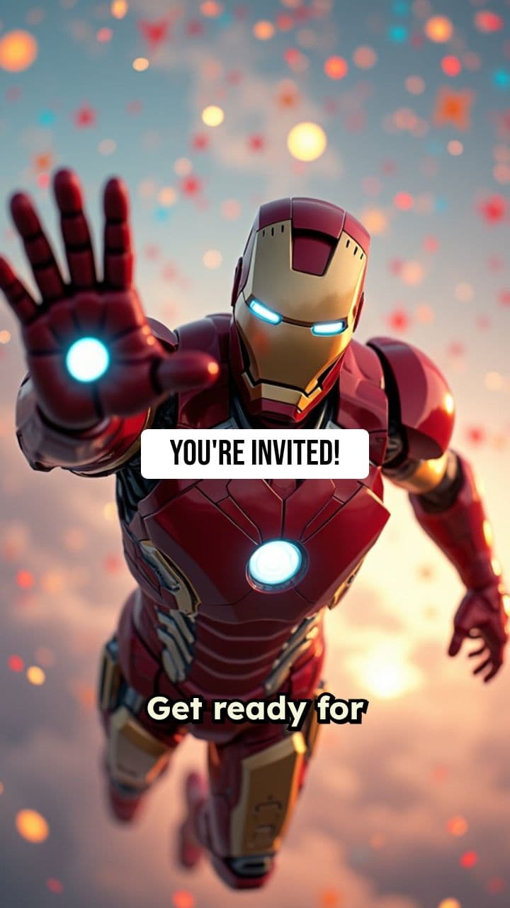 Arsh Gupta's 12th Birthday Party Invite