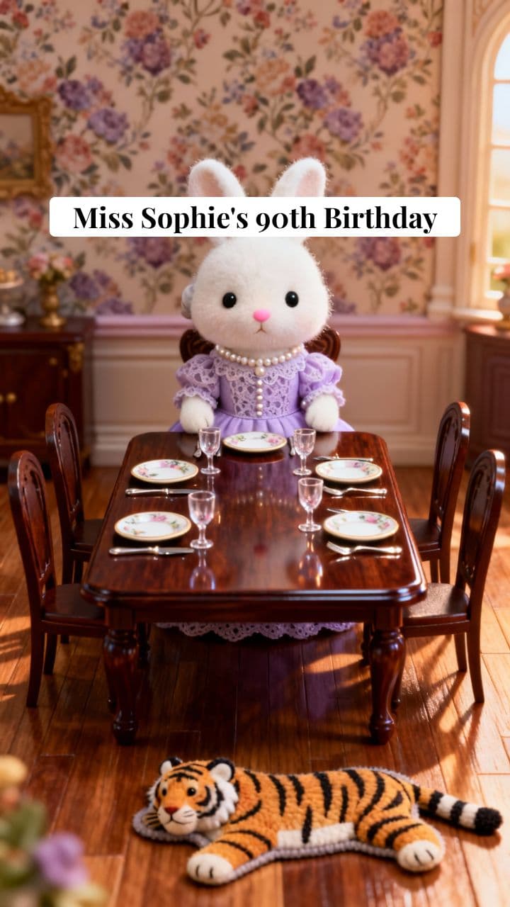 Dinner for One: Sylvanian Edition