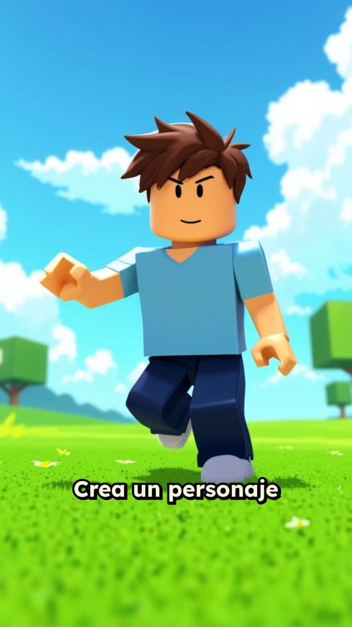 Personaje en movimiento en R6