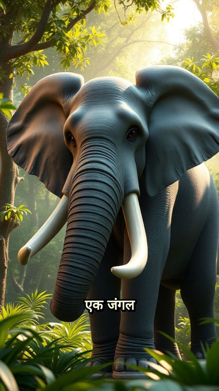 हाथी का घमंड और चींटी की कहानी