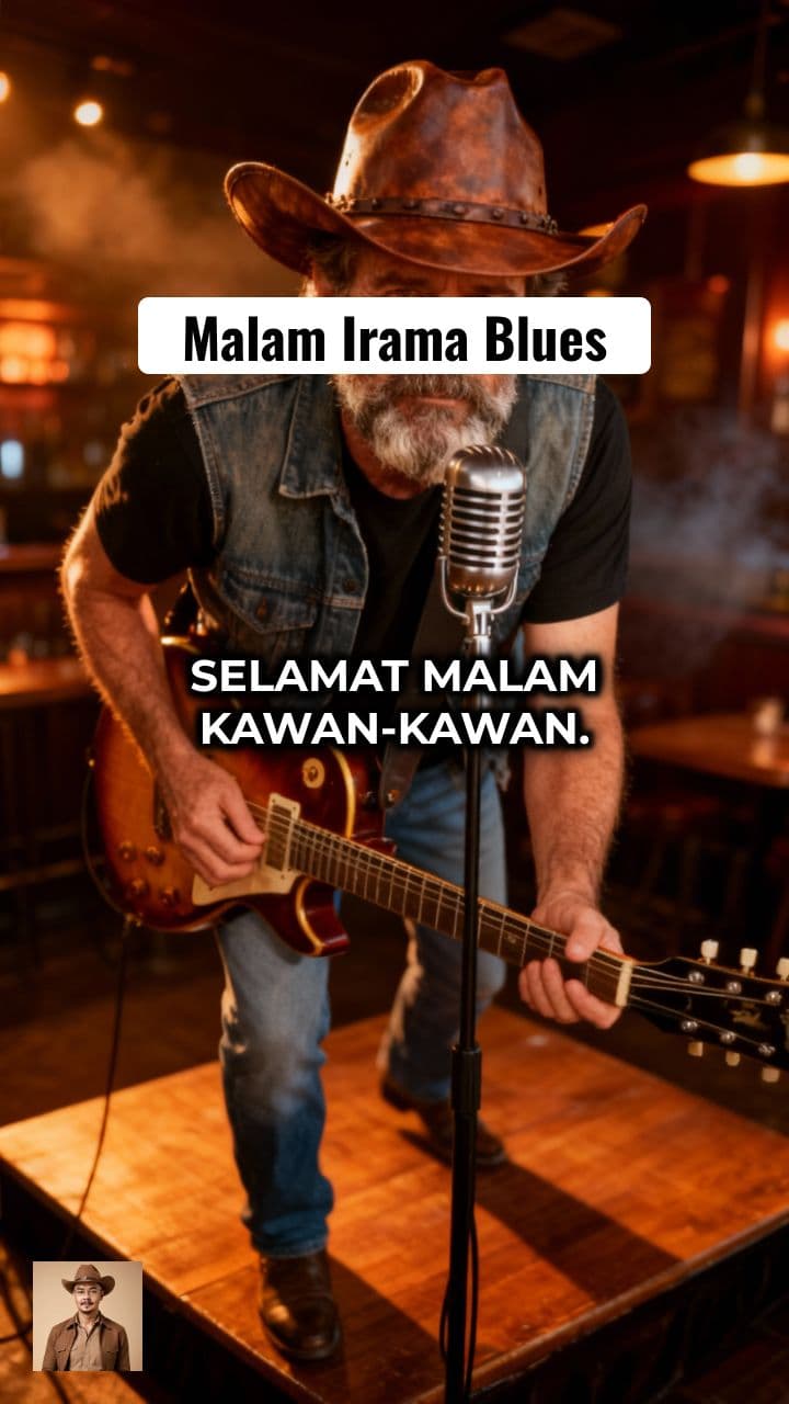 Malam Blues di Bar