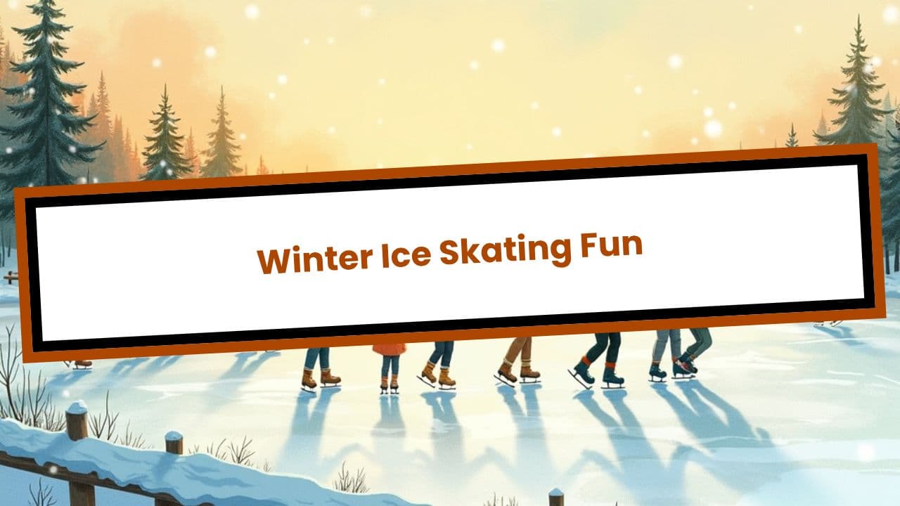 Winter Ice Skating Fun