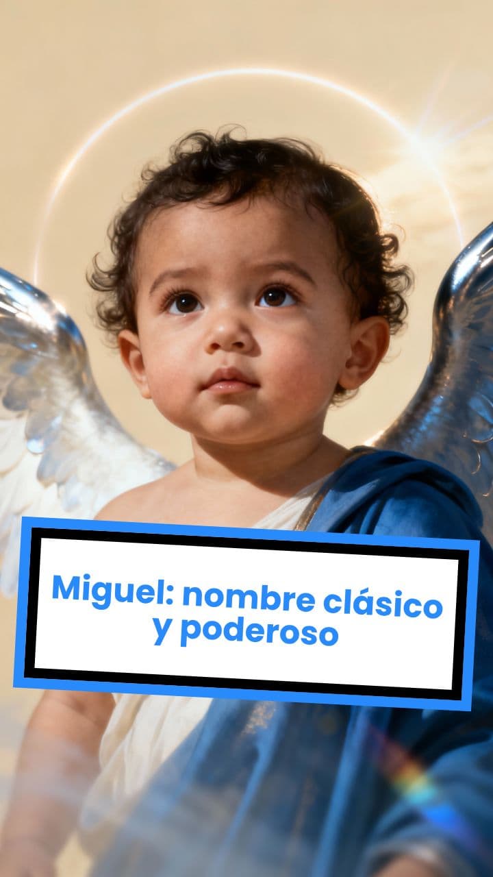 Miguel: nombre clásico y poderoso