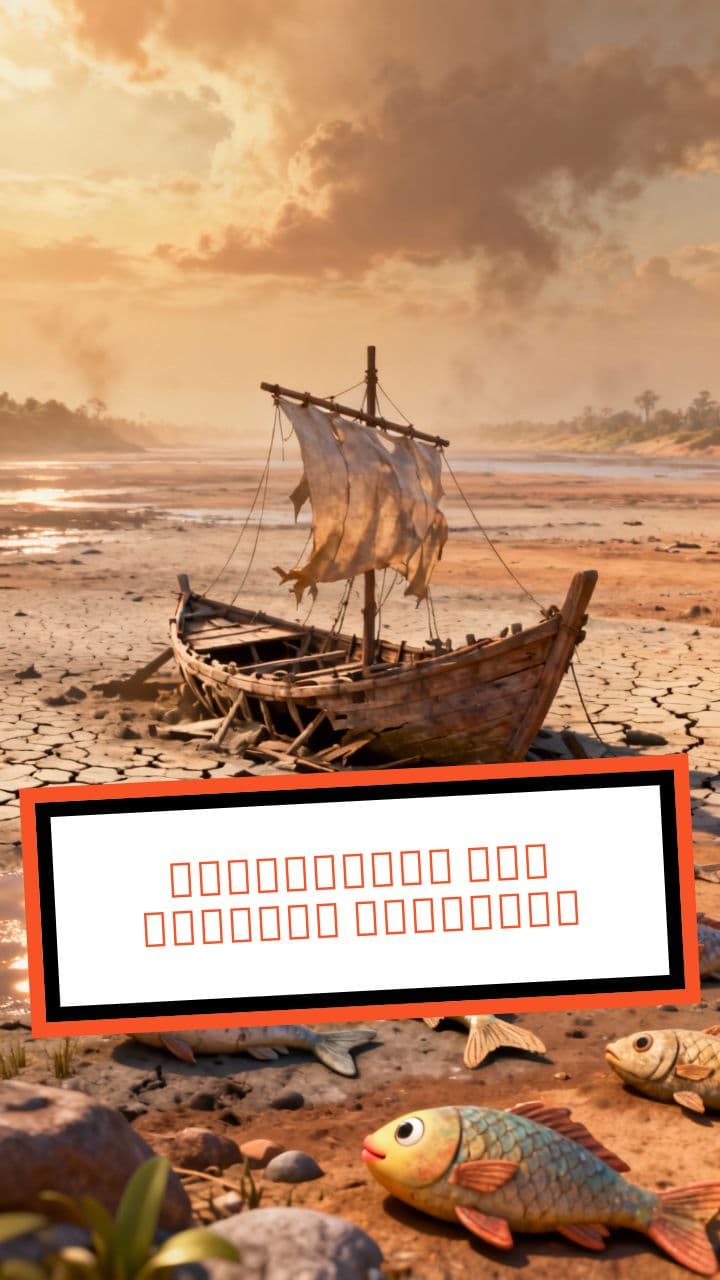 বাংলাদেশের নদী শুকানোর বিপর্যয়