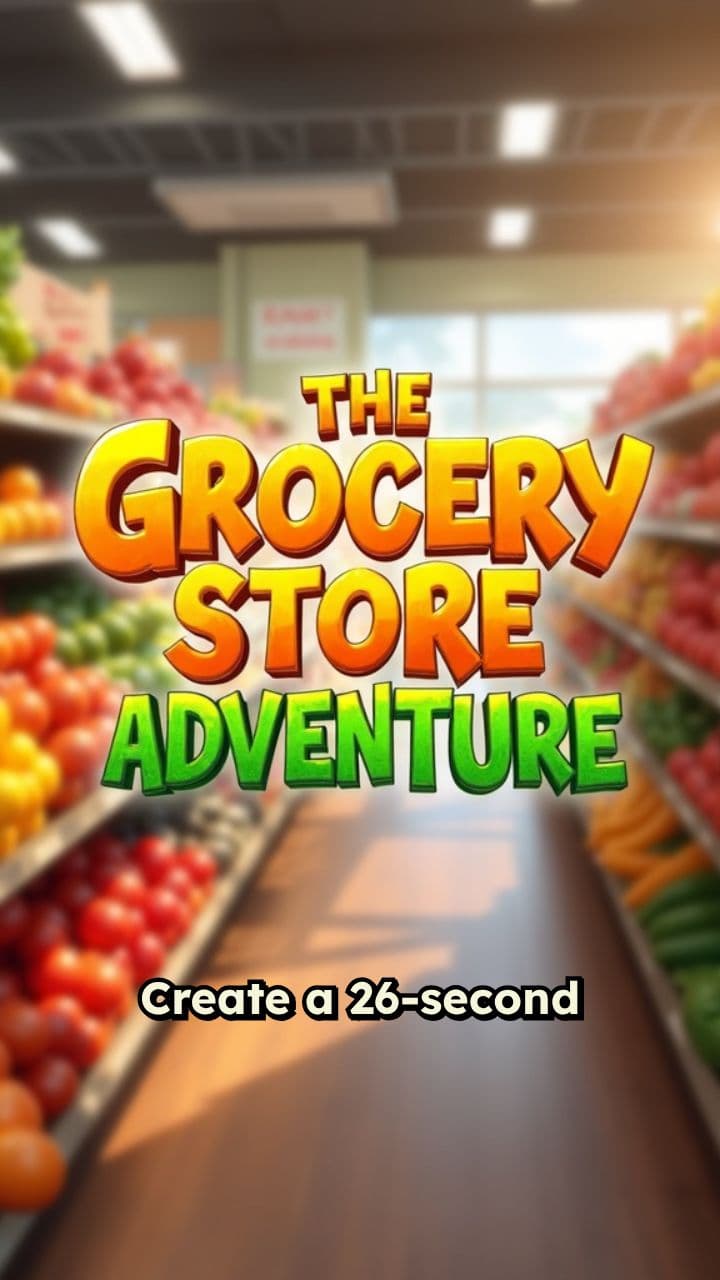 Das Abenteuer im Supermarkt