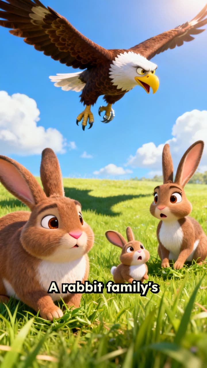 Rabbit Family's Sad Day