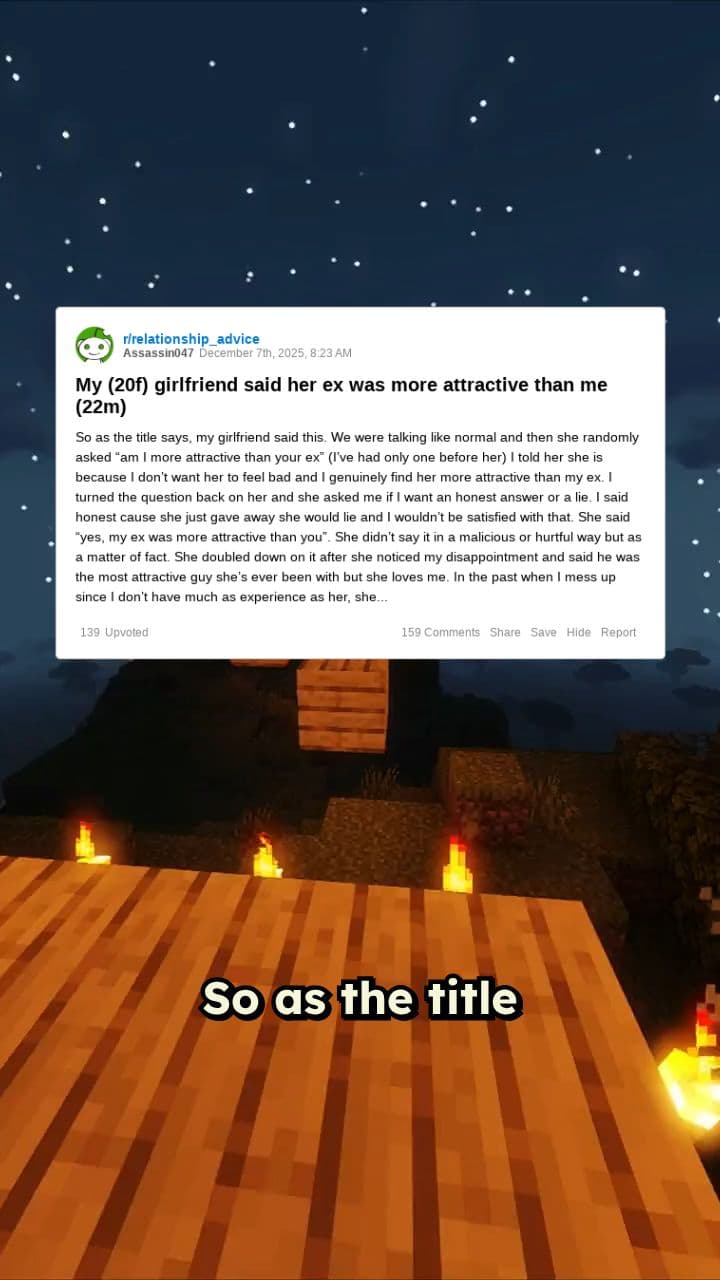 Insecure About My Girlfriend's Comparison