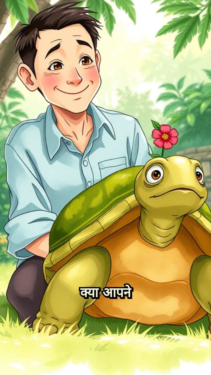 कछुए की हंसी और जादुई कहानियाँ