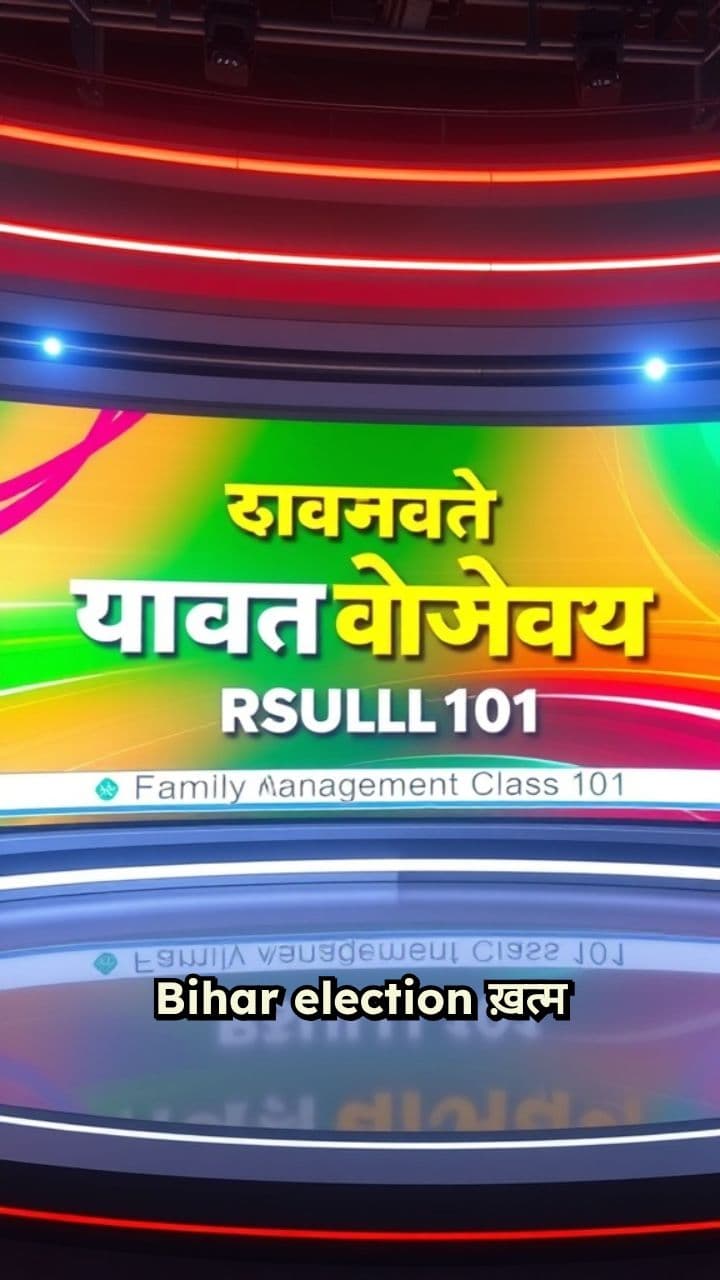 Bihar Election Aur Parivaar Ki Rasleela