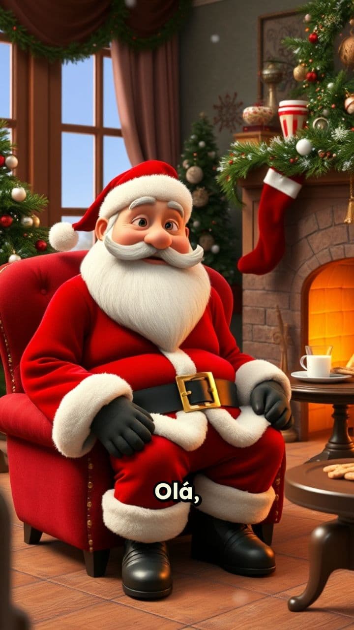 A Mensagem de Natal do Papai Noel