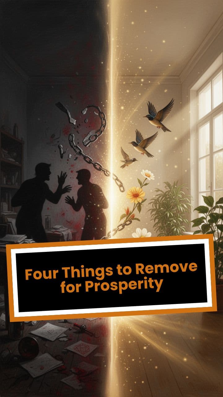Four Things to Remove for Prosperity