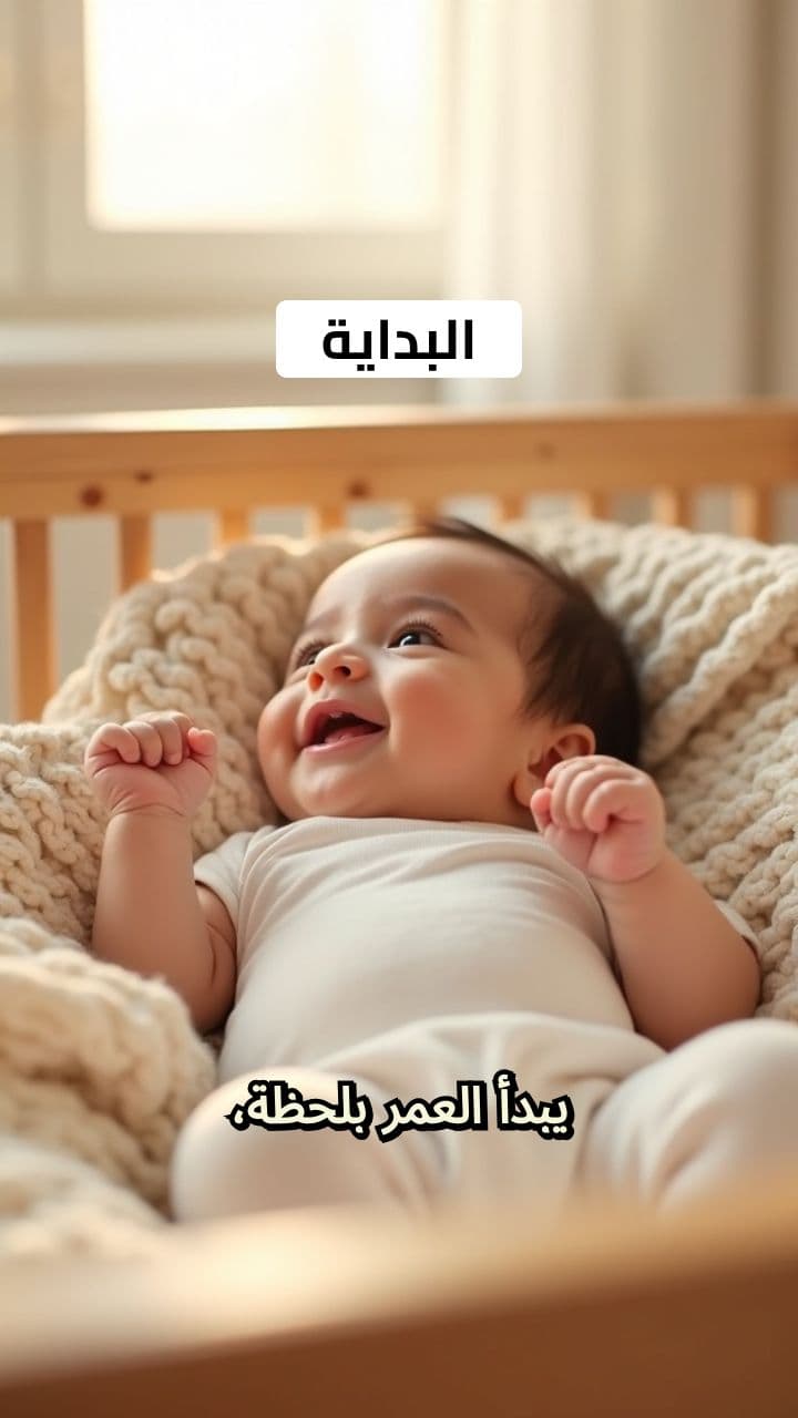 رحلة العمر: من المهد إلى الشباب