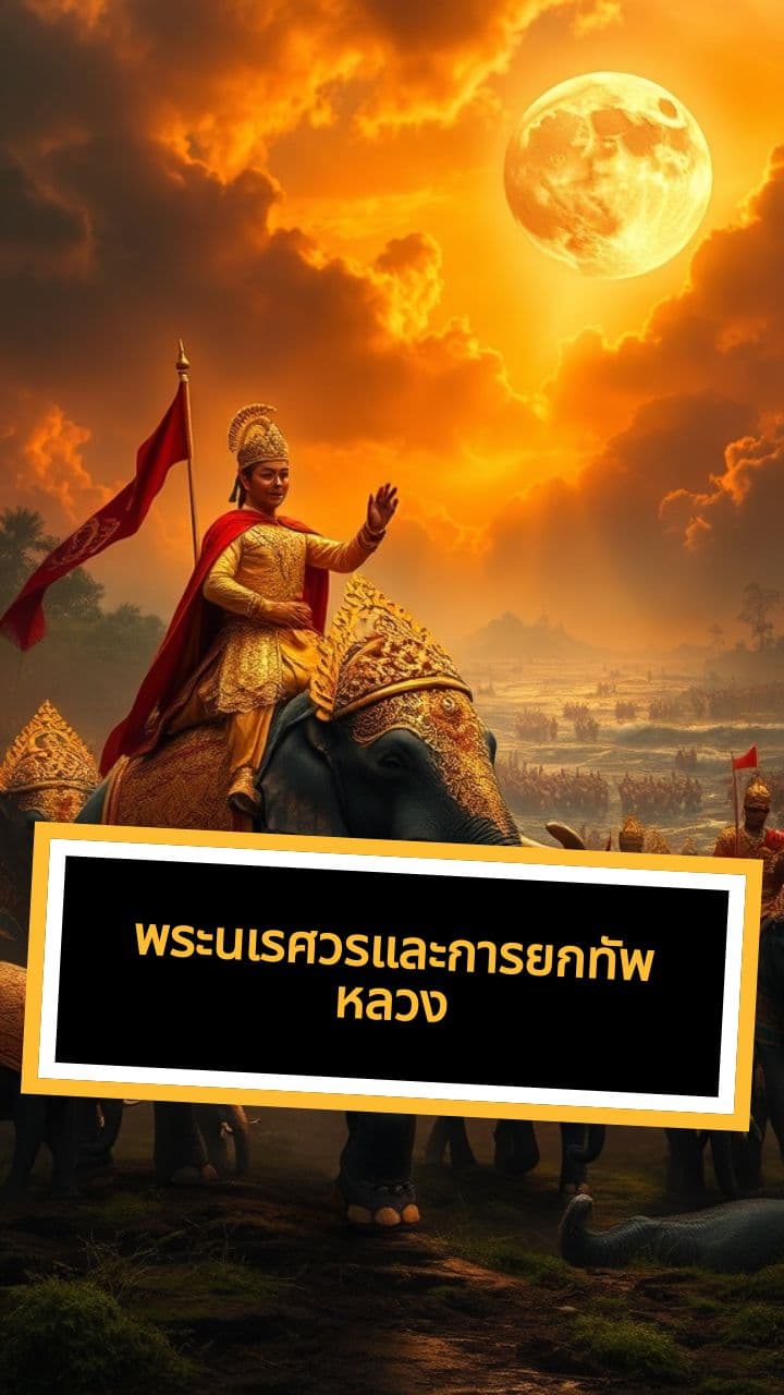 พระนเรศวรและการยกทัพหลวง