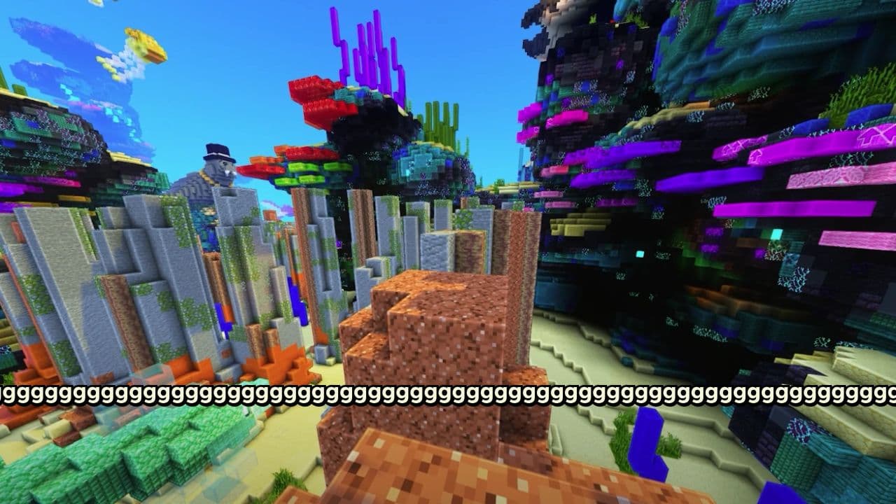 Endless Characters Stream